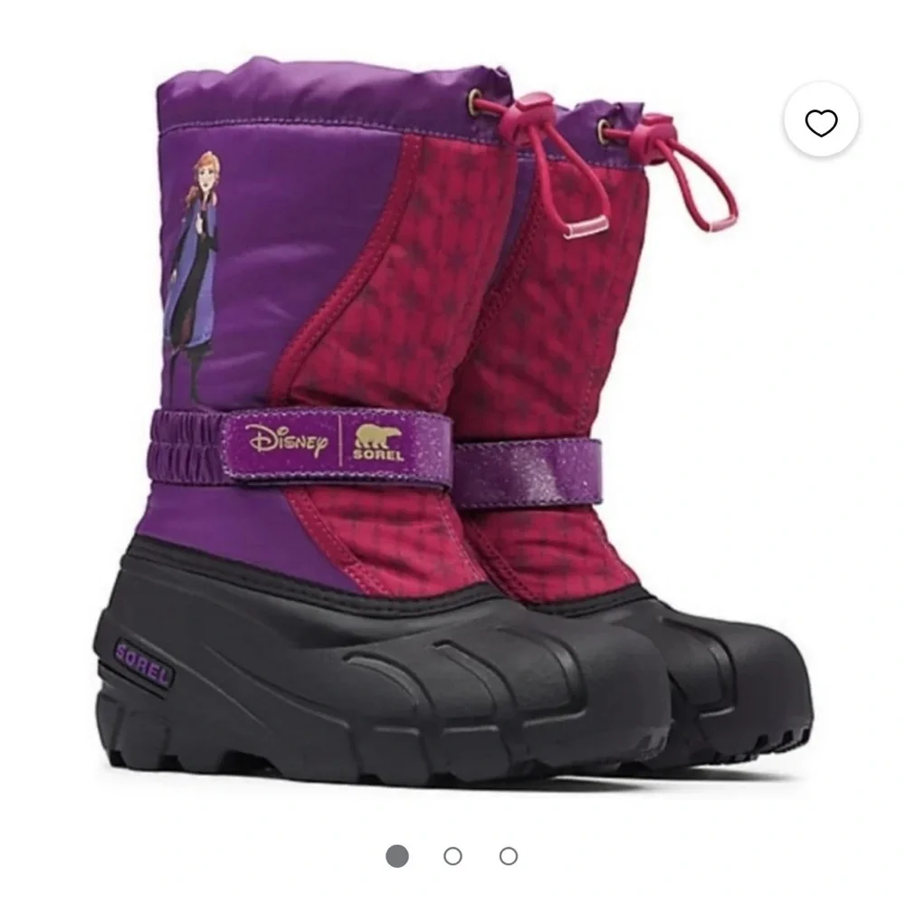 Children's Sorel Disney x Sorel Flurry Frozen Anna- Big Kid size 2